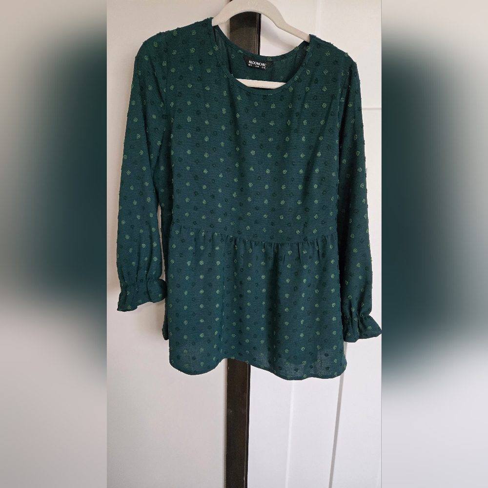 Green Polka Dot Dress